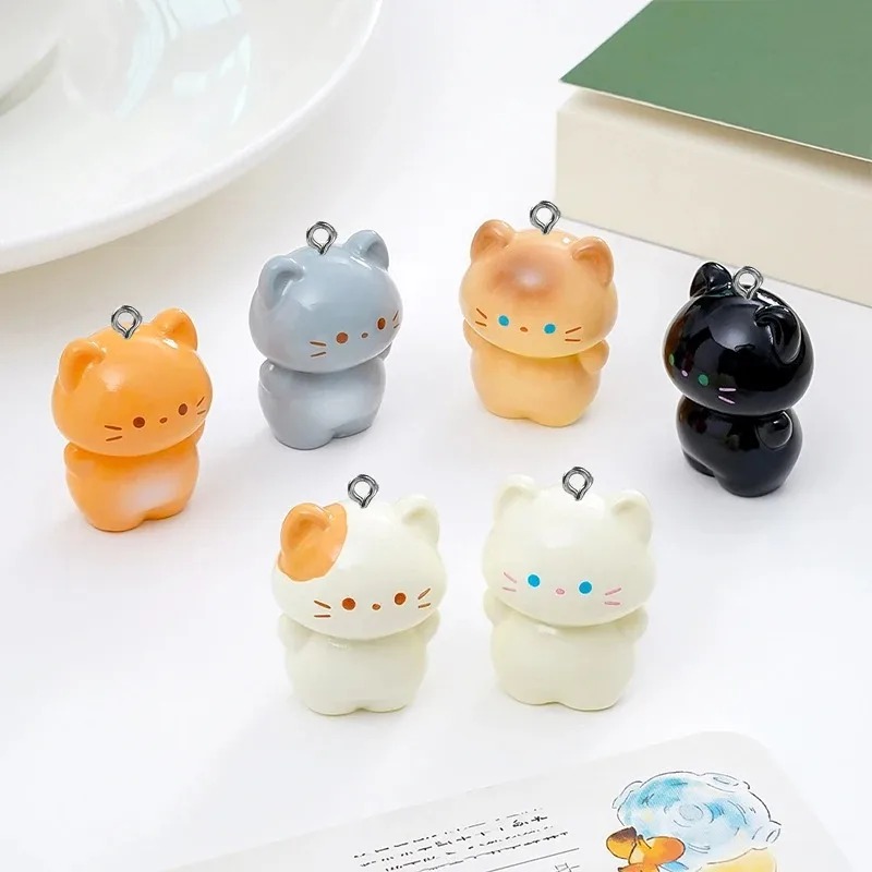 Resin Craft Projects - 10 sztuk uroczych trójwymiarowych zawieszek z