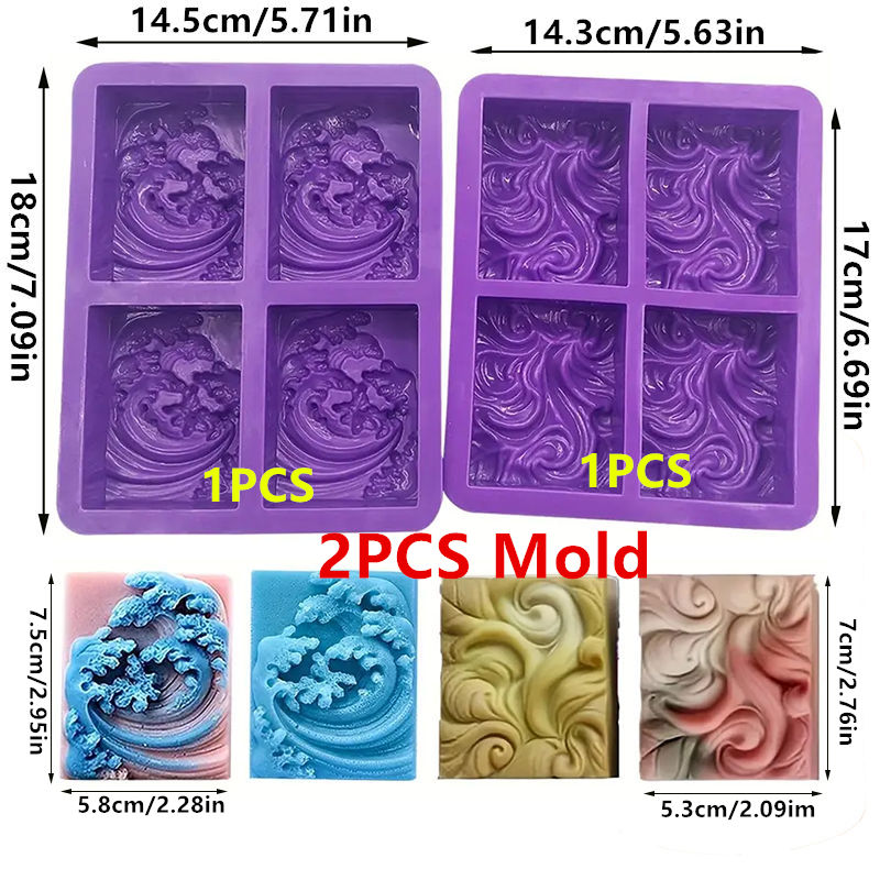 2 SZT./4 SZT. Forma silikonowa – Resin Ocean Wave Mold recenzja i cena