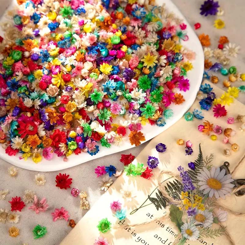 Mieszany kolorowy kwiat do for – Resin Craft Ideas recenzja i cena