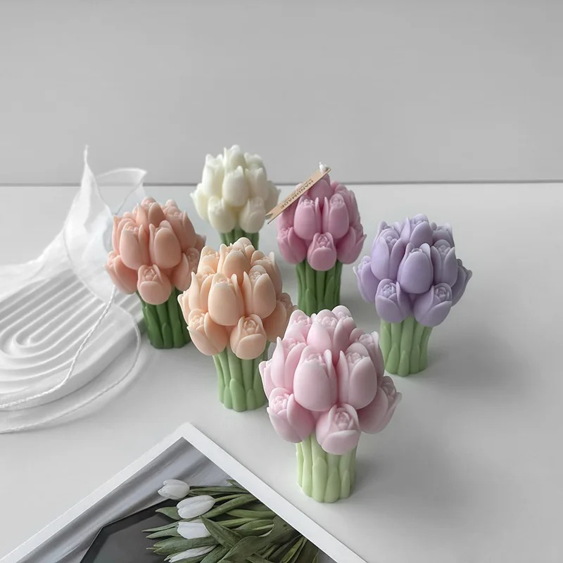 Formy silikonowe 3D do świec w – Resin Craft Ideas recenzja i cena