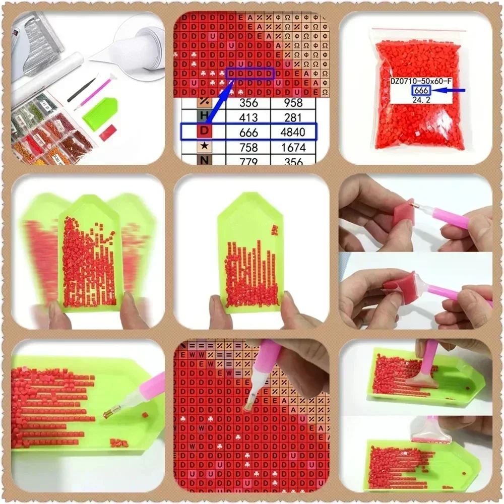 1 szt. bezramowy zestaw do mal – Resin Craft Kit recenzja i cena