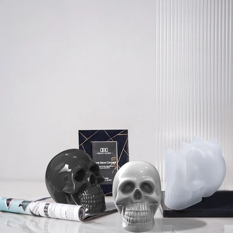 3D Skull Silicone Candle Molds – Resin Craft Ideas recenzja i cena