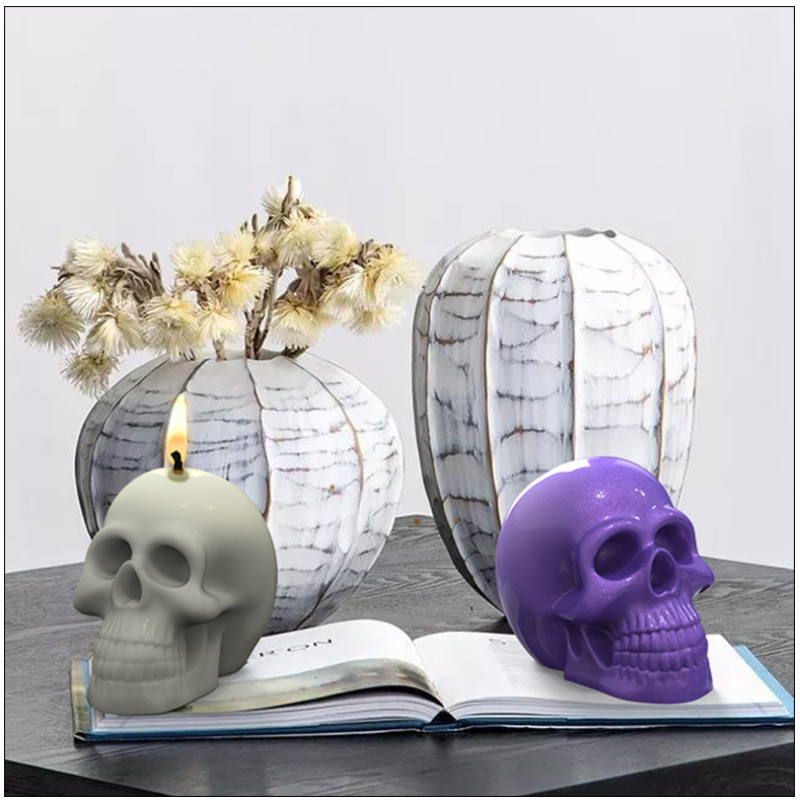 3D Skull Silicone Candle Molds – Resin Craft Ideas recenzja i cena